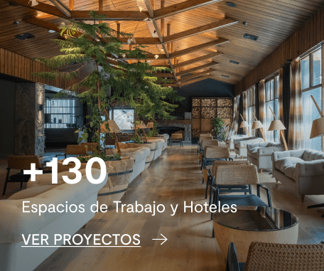 Espacios de trabajos y hoteles