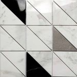 Pisos-y-Muros-Mosaico-Stone-Triangle-Blanco-Gris-Negro-30x30-cm