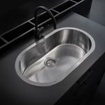 Cocina-Lavaplatos-Simple-Curve-S177A-Rectangular-Sobre-y-Bajo-Cubierta-con-Rebalse-Cromado