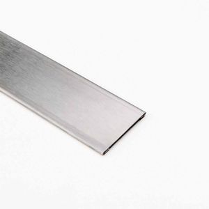 Perfil Terminal Plana Acero Inoxidable C062E Mate 40x2500 mm