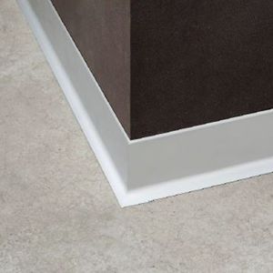 Guardapolvo Zocalo L Slim Novorodapie Aluminio Mate 60X2500 mm