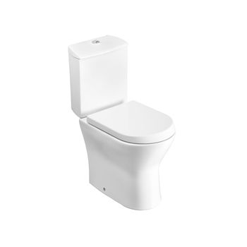 WC Nexo Dual a Piso con Asiento y Fijaciones Blanco
