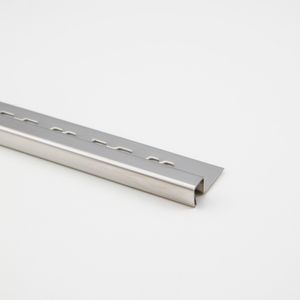 Perfil Omega Acero Inoxidable C110B Brillante 10x10x2500 mm