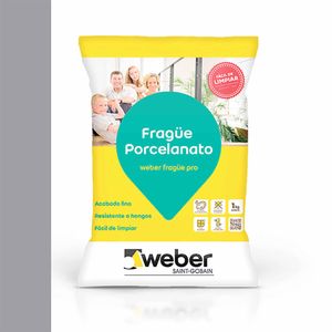 Fragüe Porcelanato Weber Platino 1 Kg