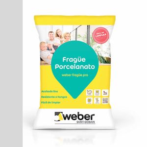 Fragüe Porcelanato Weber Grey 1 Kg