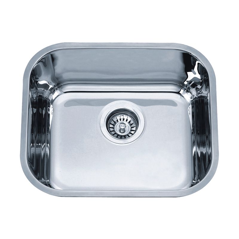 Cocina-Lavaplatos-Bronx-Simple-Rectangular-Bajo-Cubierta-con-Desague-y-Sifon-Satinado
