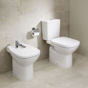 WC Debba Muro Dual con Asiento y Fijaciones Blanco