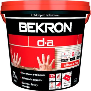 Adhesivo Porcelanato Bekron D.A Pasta 25 Kg