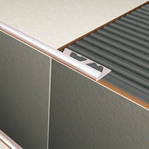 Perfil Guardacanto Acero Inoxidable C2B Brillante 9x2500 mm