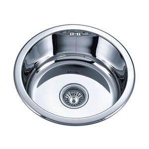 Lavaplatos Queens Simple Redondo 430x170 Satinado