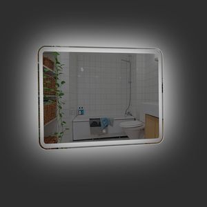 Espejo Genius Rectangular con Luz Led 1000X700X30 mm