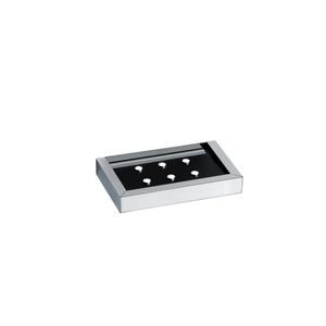 Jabonera Urban Vidrio Cromado