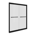 Baños-Mampara-Artemisa-Doble-Corredera-Ducha-Vidrio-Templado-Reversible-Perfil-Negro-Mate-1400x1950-mm
