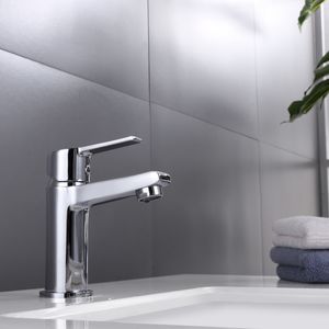 Grifería Lavamanos Life-N 9 cm Coldstart S/Desagüe Cromo