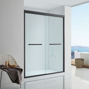 Mampara Ducha Artemisa Vidrio Templado Doble Corredera Reversible 1600x1950mm