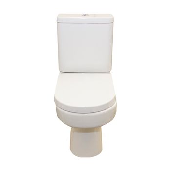 WC Cristallo Descarga Piso con Tapa Asiento y Fijaciones Blanco