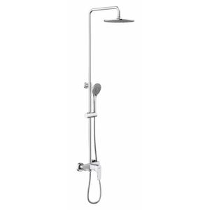 Columna Koral Ducha con Ducha Fija y Ducha Fono Cromado