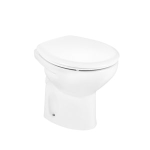 WC Victoria para Fluxor a Piso con Fijaciones Blanco