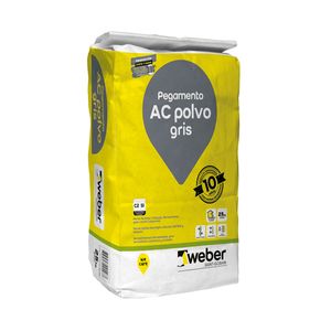 Adhesivo Cerámico Weber Gris Polvo 24,5 Kg