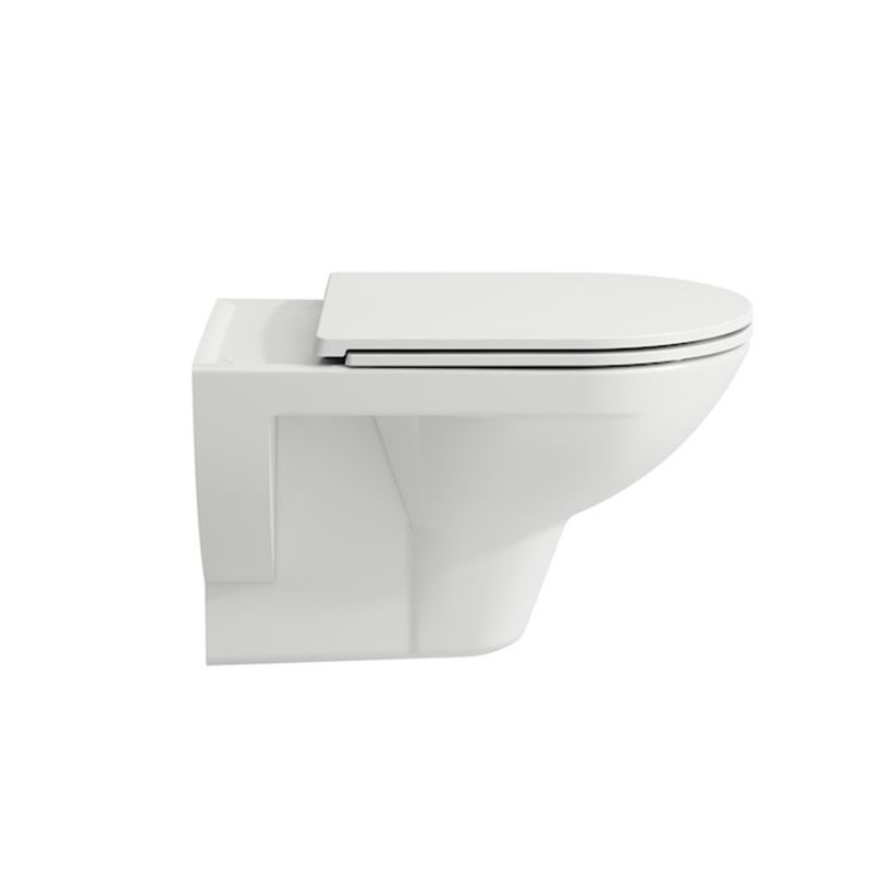 Baños-Vaso-Pro-B-Suspendido-sin-Asiento-y-Fijaciones-Blanco