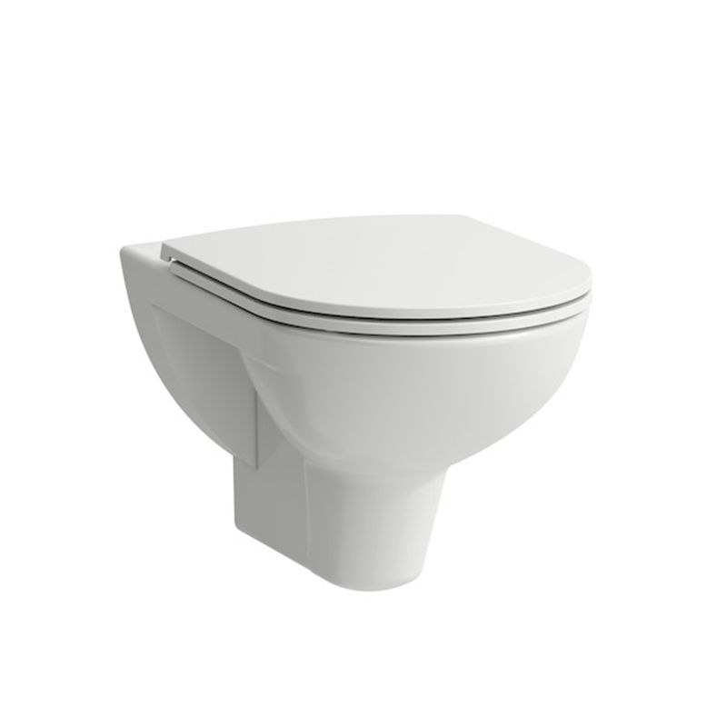 Baños-Vaso-Pro-B-Suspendido-sin-Asiento-y-Fijaciones-Blanco