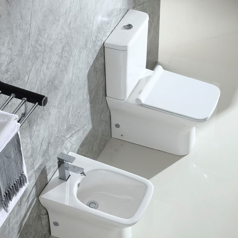 Baños-Bide-Berlin-a-Piso-Descarga-Muro-con-Fijaciones-Blanco
