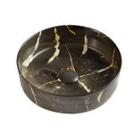 Baños-Lavamanos-Redondo-de-Sobreponer-Tripoli-Piedra-Negro-350x350x120-mm-Sin-Rebalse