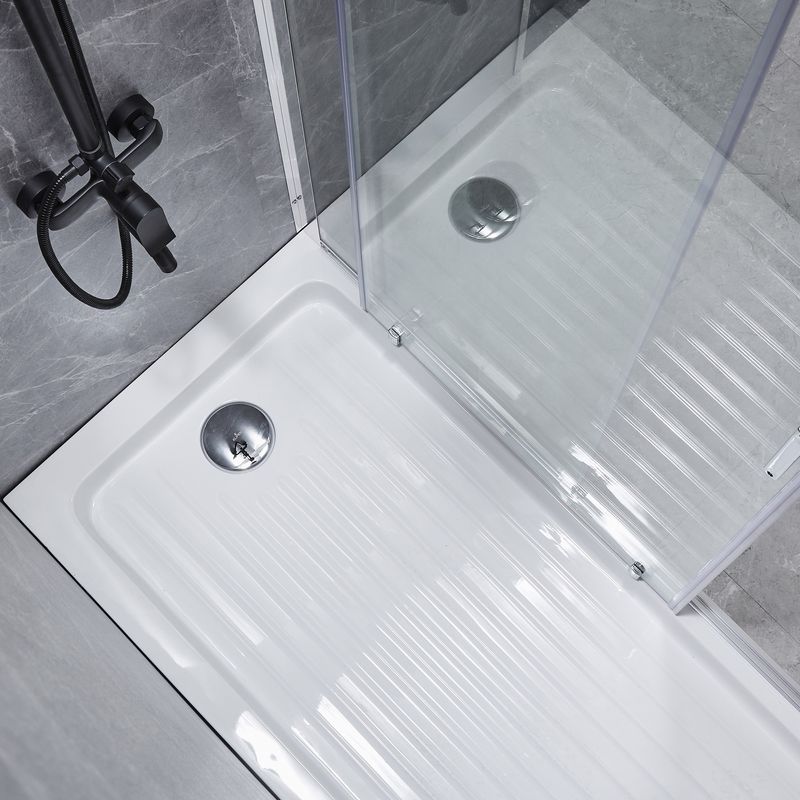 Baños-Mampara-Clover-Cromada-Corredera-170x198-cm