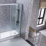 Baños-Mampara-Clover-Cromada-Corredera-170x198-cm