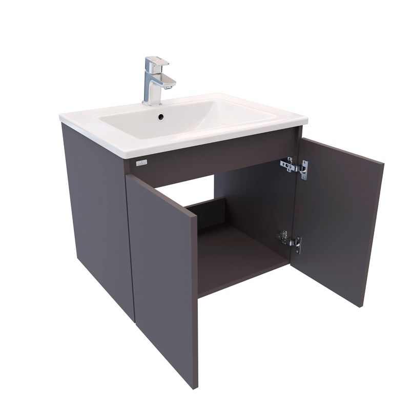 Baños-Mueble-King-Simple-800-2-Puertas-Softclose-Plomo-C-Lavamanos