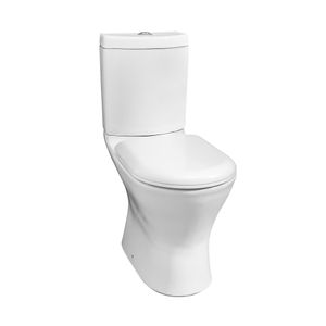 WC Parma Advance Dual Blanco a Piso 30 cm con Asiento y Fijaciones