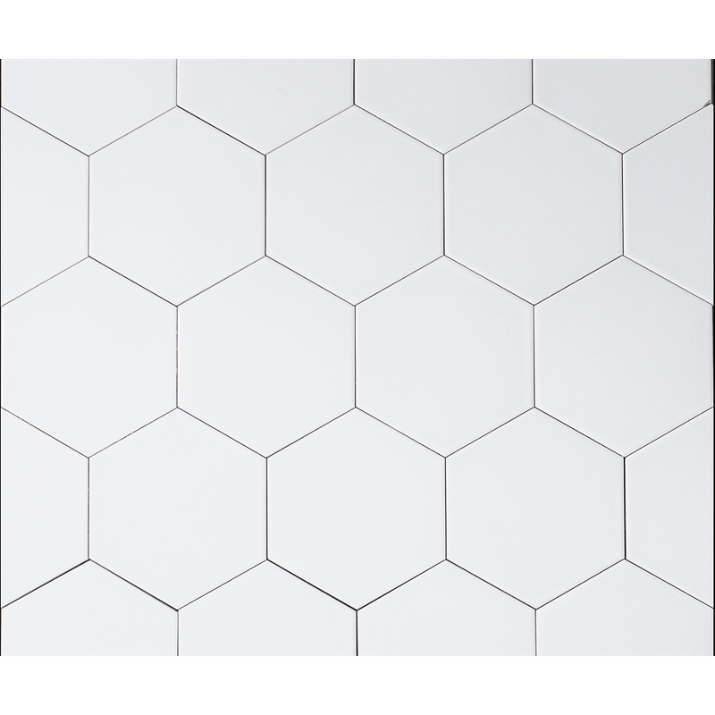 Pisos-y-Muros-Gres-Porcelanico-Hexagon-Colors-White-Mate-20x23-cm