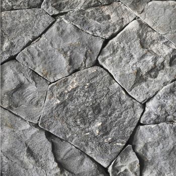 Piedra Reconstituida Field Stone Gris Oscuro Rústico Irregular entre 25 -50 cm
