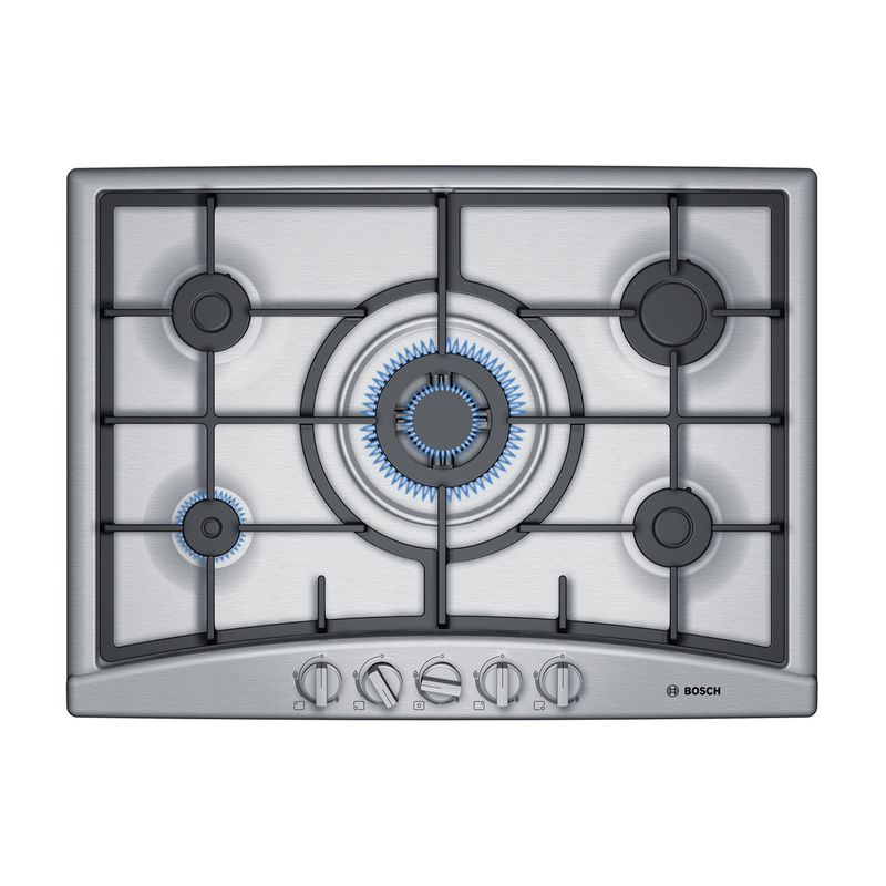 Cocina-Encimera-a-Gas-5-Quemadores-PGQ7G5B90-Inox-75-cm