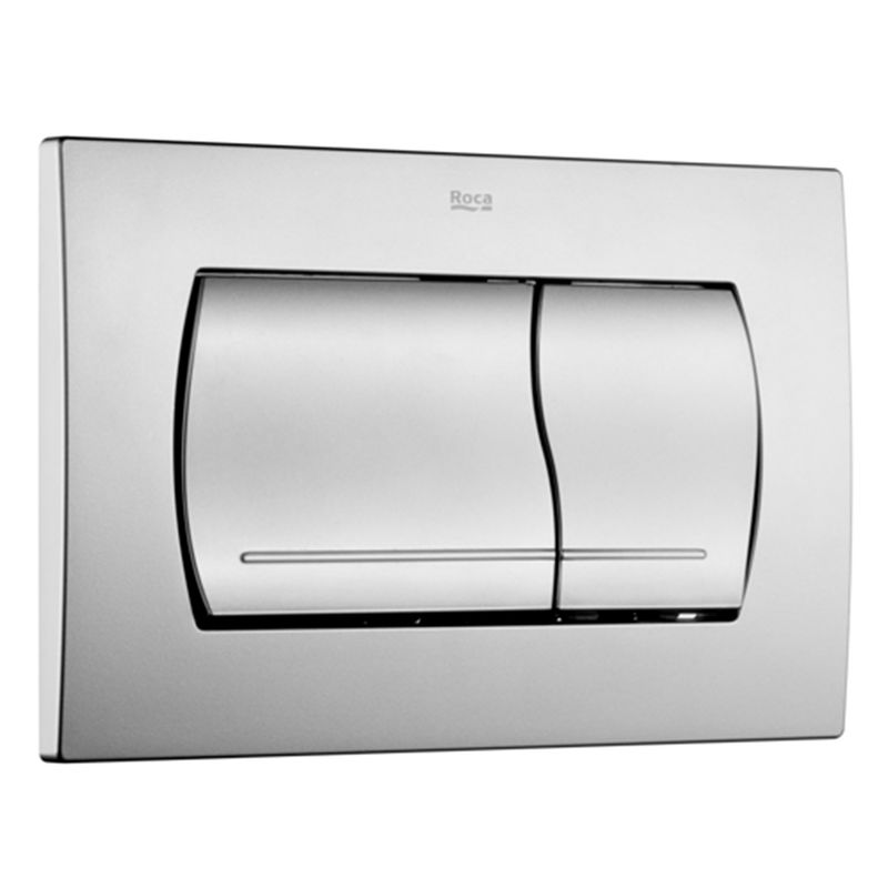 Baños-Placa-WC-52-Doble-Descarga-para-Frame-Set-110-Cromado