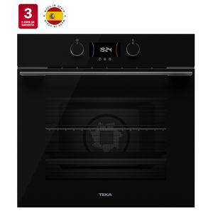 Horno Eléctrico HLB 8400 BK Empotrado Negro Con Convector de 60 cm