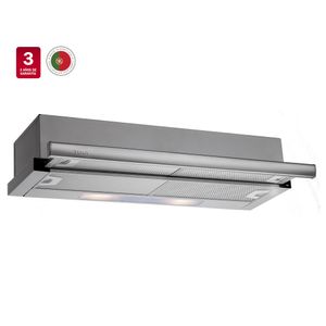 Campana Extraible TL 9310 Motor Doble Turbina A Muro 90 cm