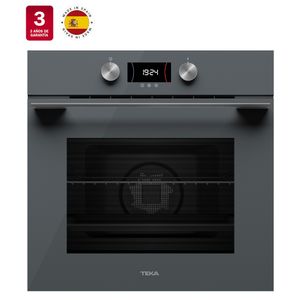 Horno Eléctrico HLB 8400 ST Empotrado Gris Con Convector de 60 cm