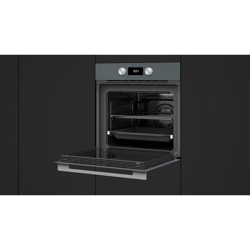Cocina-Horno-Electrico-HLB-8400-ST-Empotrado-Gris-Con-Convector-de-60-cm