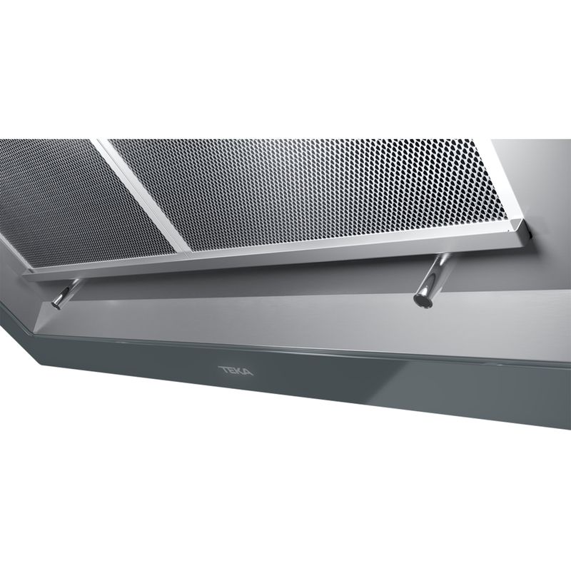 Cocina-Campana-Decorativa-Grey-Glass-Tos-FreshAir-A-Muro-90-cm