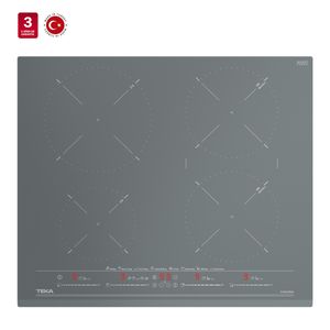 Encimera Inducción 4z Stone Grey MST Touch Control Multislider Pro Empotrada 60 cm
