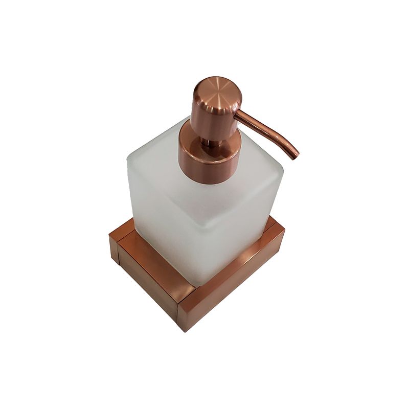 Baños-Dispensador-de-Jabon-Liquido-Kubika-Brushed-Rose-Gold