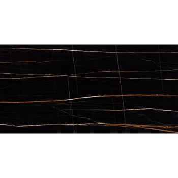 Plancha De Porcelanto Sahara Noir Tipo Mármol 162x324 cm