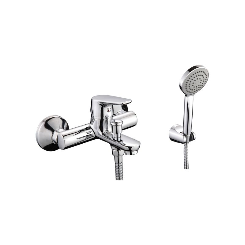 Baños-Griferia-para-Tina-Concept-Cromada-con-Set-de-Ducha-Fono