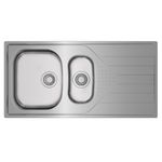 Cocina-Lavaplatos-Empotrable-Inoxidable-60-T-Xp-1-1-2-C-1e-100x50-cm