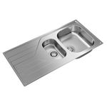 Cocina-Lavaplatos-Empotrable-Inoxidable-60-T-Xp-1-1-2-C-1e-100x50-cm