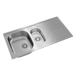 Cocina-Lavaplatos-Empotrable-Inoxidable-60-T-Xp-1-1-2-C-1e-100x50-cm