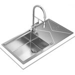 Cocina-Lavaplatos-Empotrable-Acero-Inoxidable-Brooklyn-60m-Xp-1c-1e-Plus