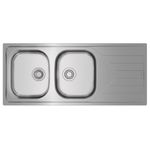 Cocina-Lavaplatos-Empotrable-Acero-Inoxidable-Universe-80-T-Xp-2c-1e