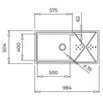 Cocina-Lavaplatos-Empotrable-Acero-Inoxidable-Brooklyn-60m-Xp-1c-1e-Plus